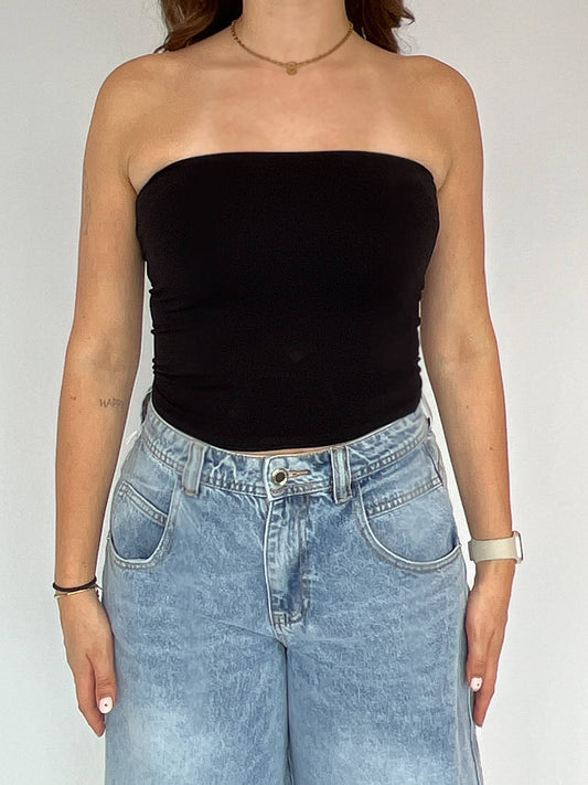 Tara Tube Top - Zwart