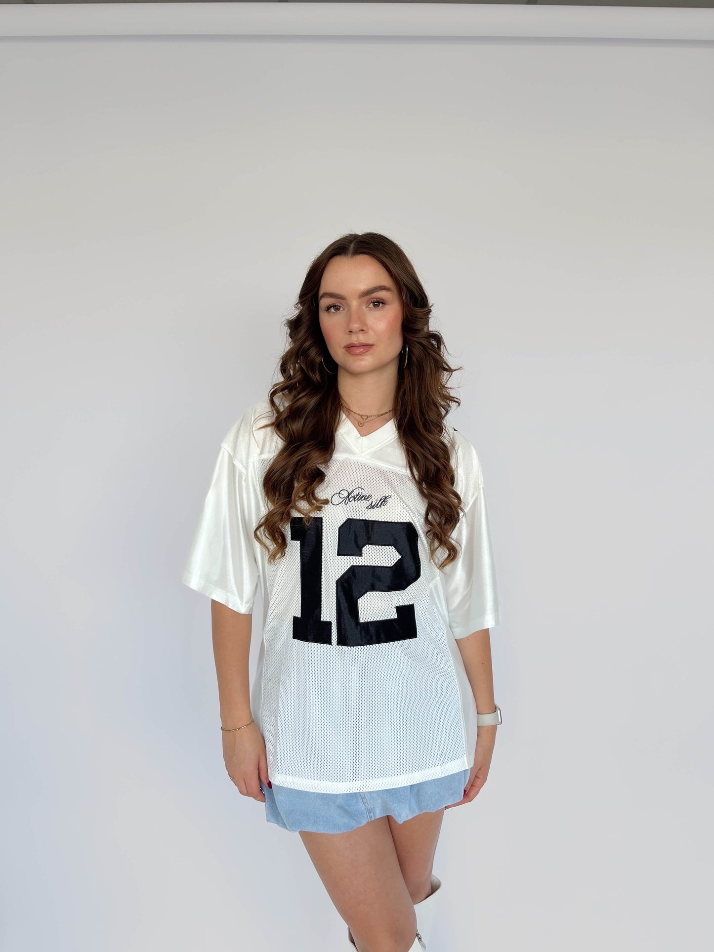 Indy Jersey - Zwart/Wit
