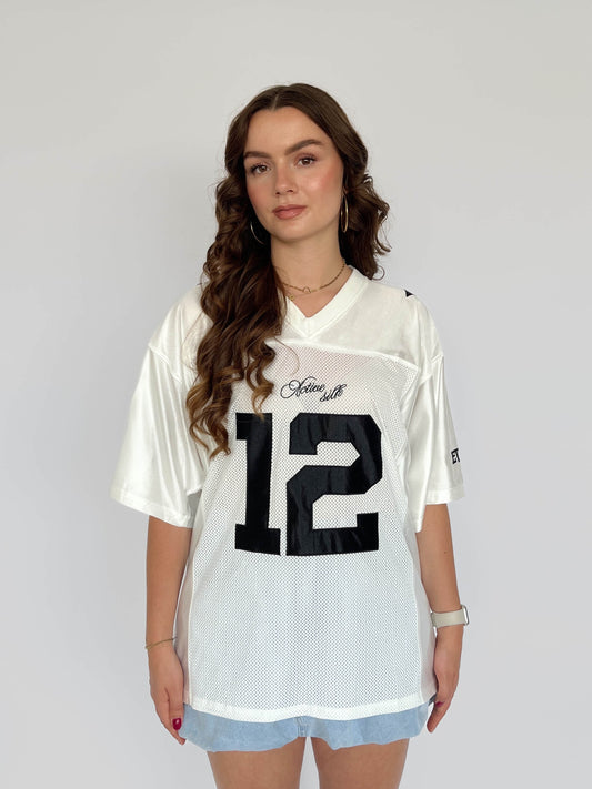 Indy Jersey - Zwart/Wit
