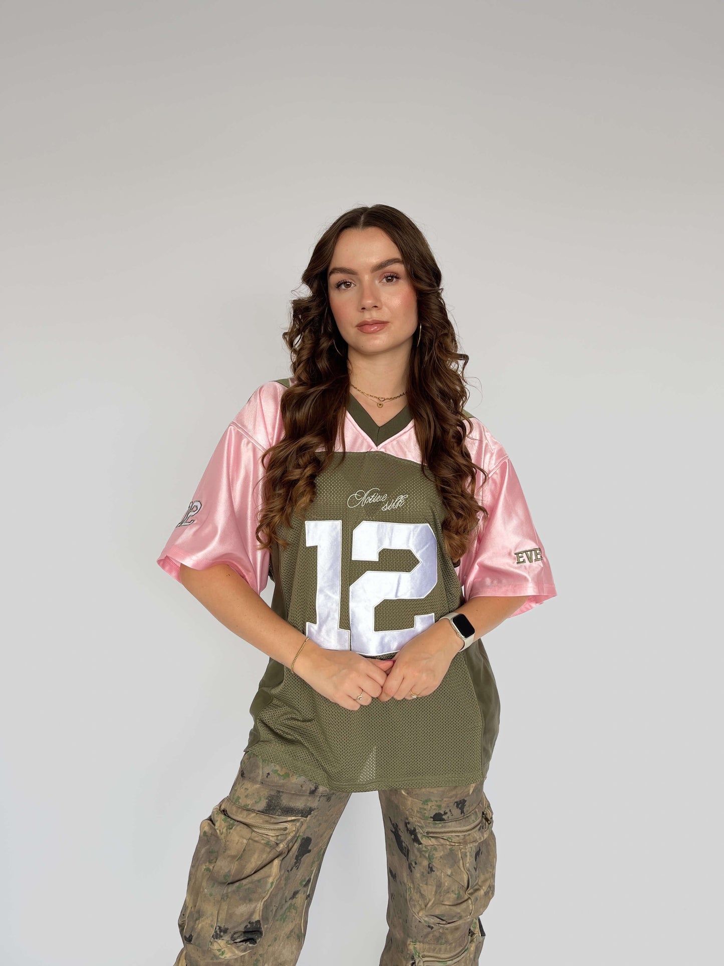 Indy Jersey - Roze/Groen