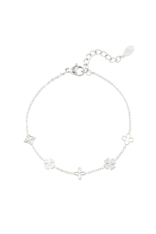 Bedel armband - Zilver