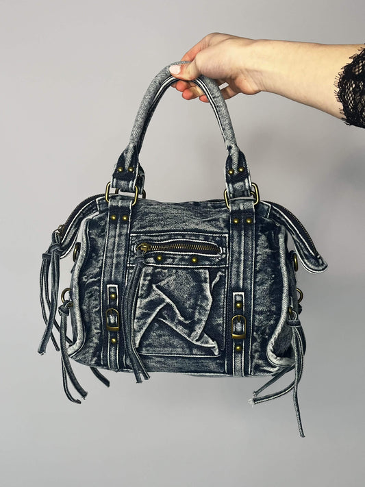 Denim City Bag - Blauw