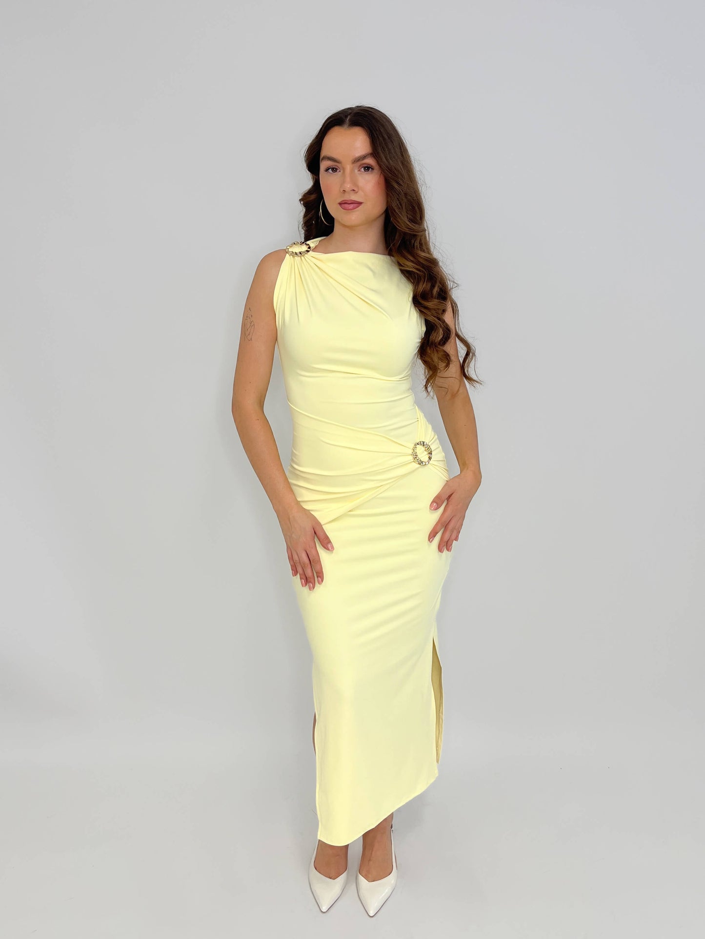 Zohra Dress - Geel