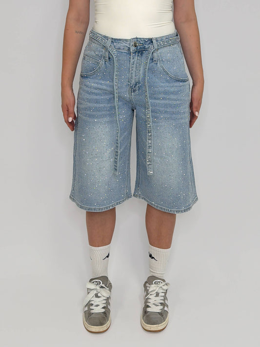 Georgia Rhinestone Jort
