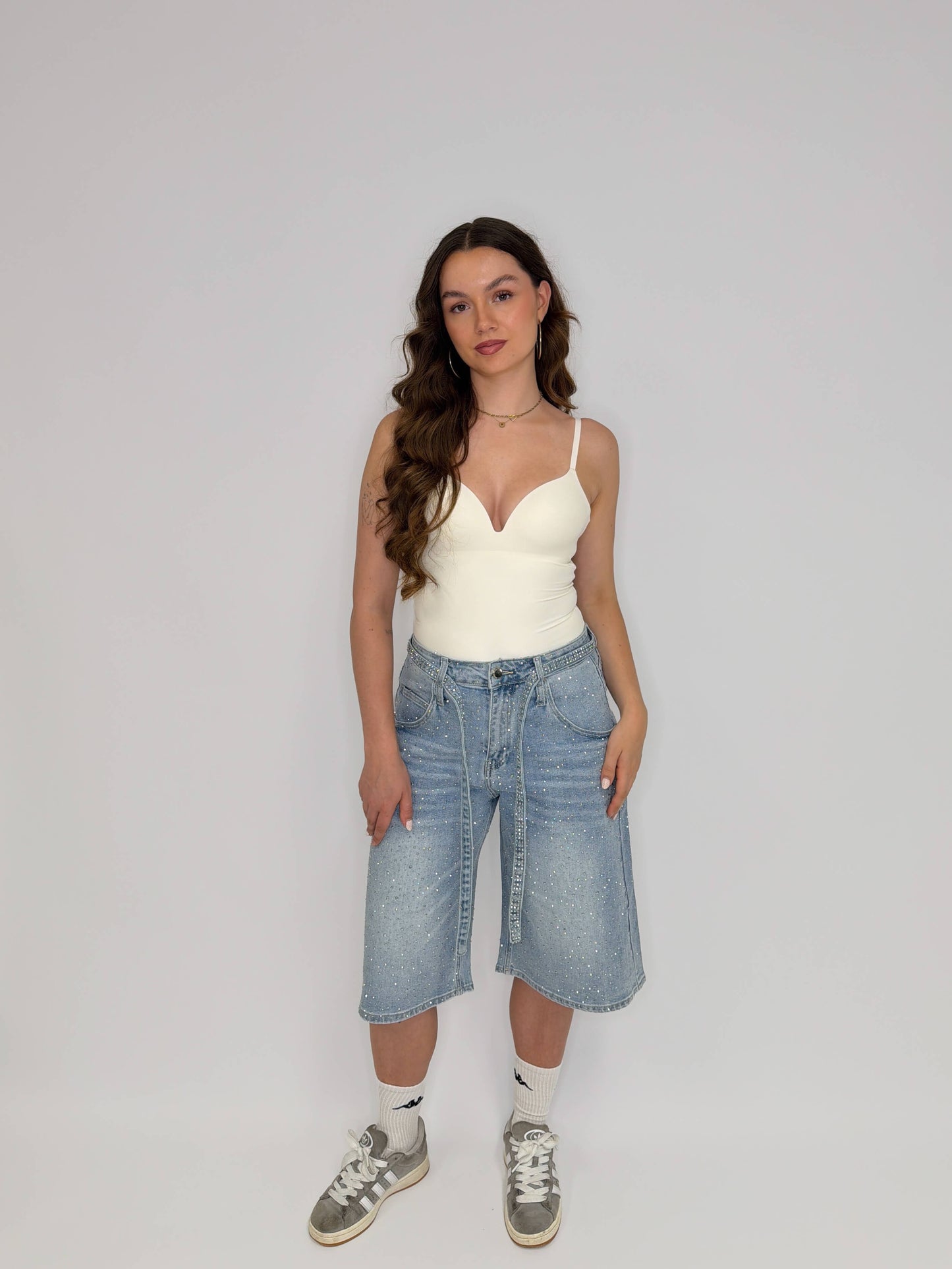 Georgia Rhinestone Jort
