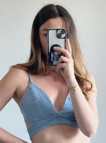 Kelsey denim top