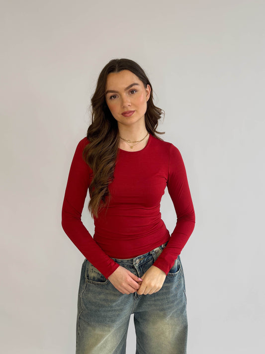 Zia Top - Rood
