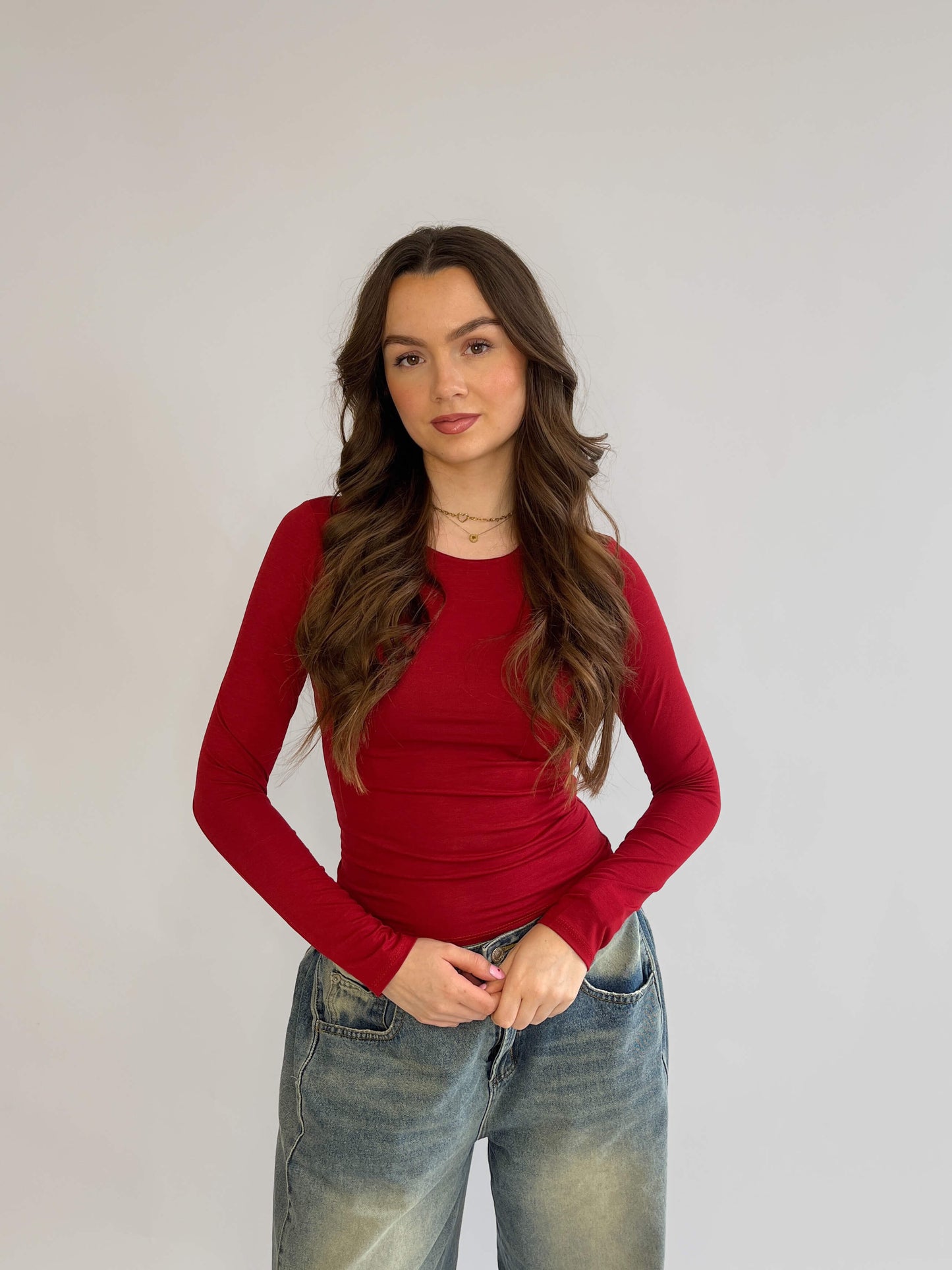 Zia Top - Rood