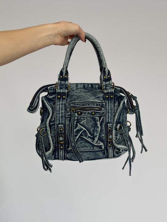 Denim City Bag - Blauw