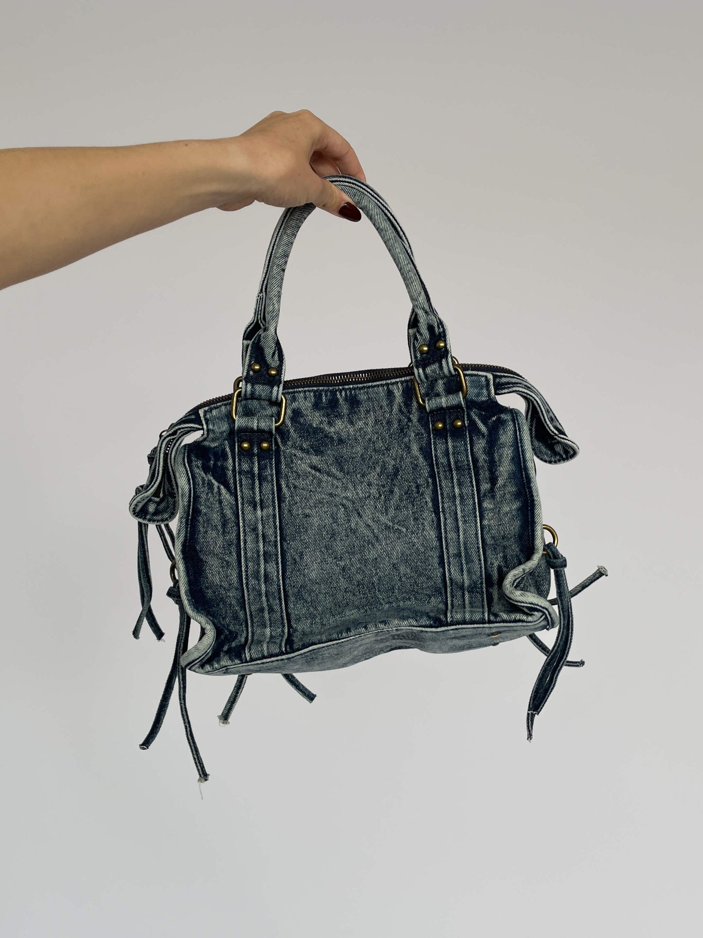 Denim City Bag - Blauw