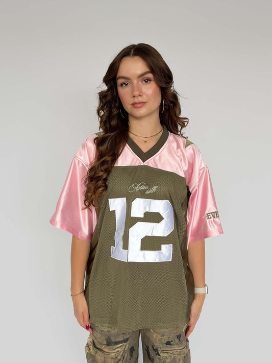 Indy Jersey - Roze/Groen