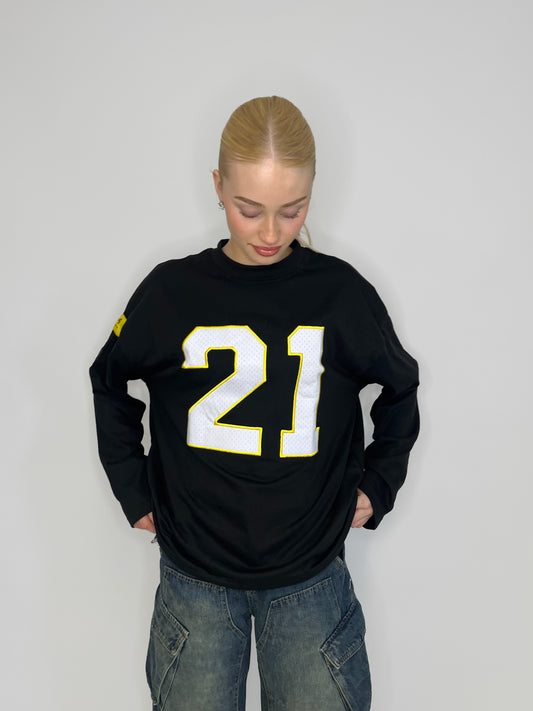 21 Jersey - Black/Yellow