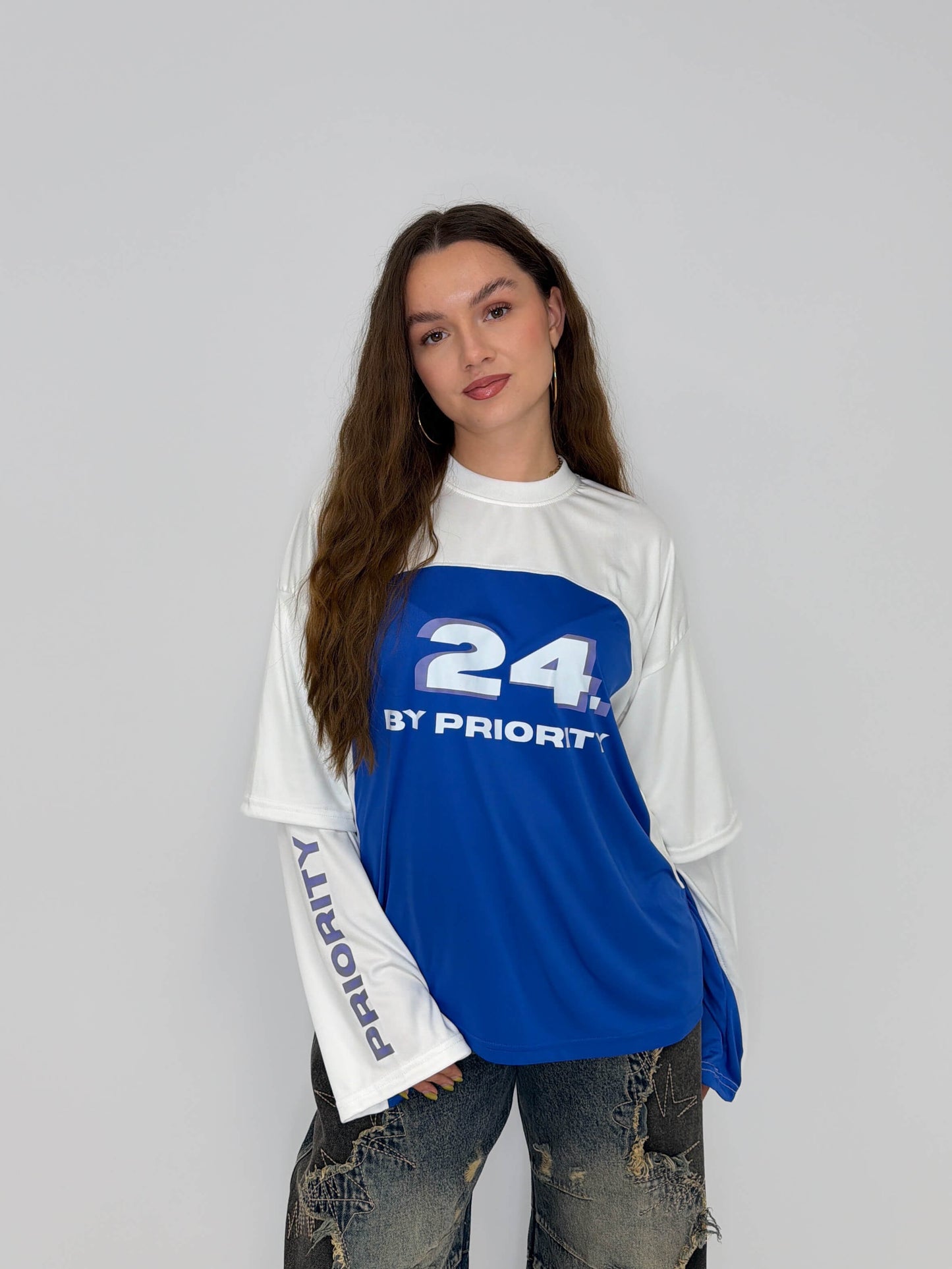 Priority 24 Longsleeve - Blue