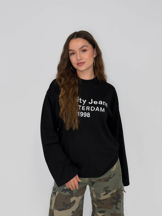 Priority Jeans Amsterdam Longsleeve - Black