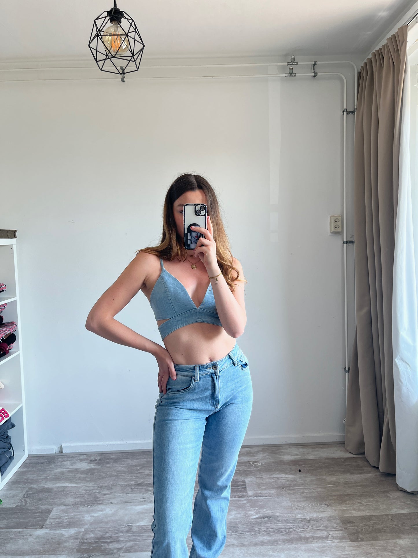 Kelsey denim top