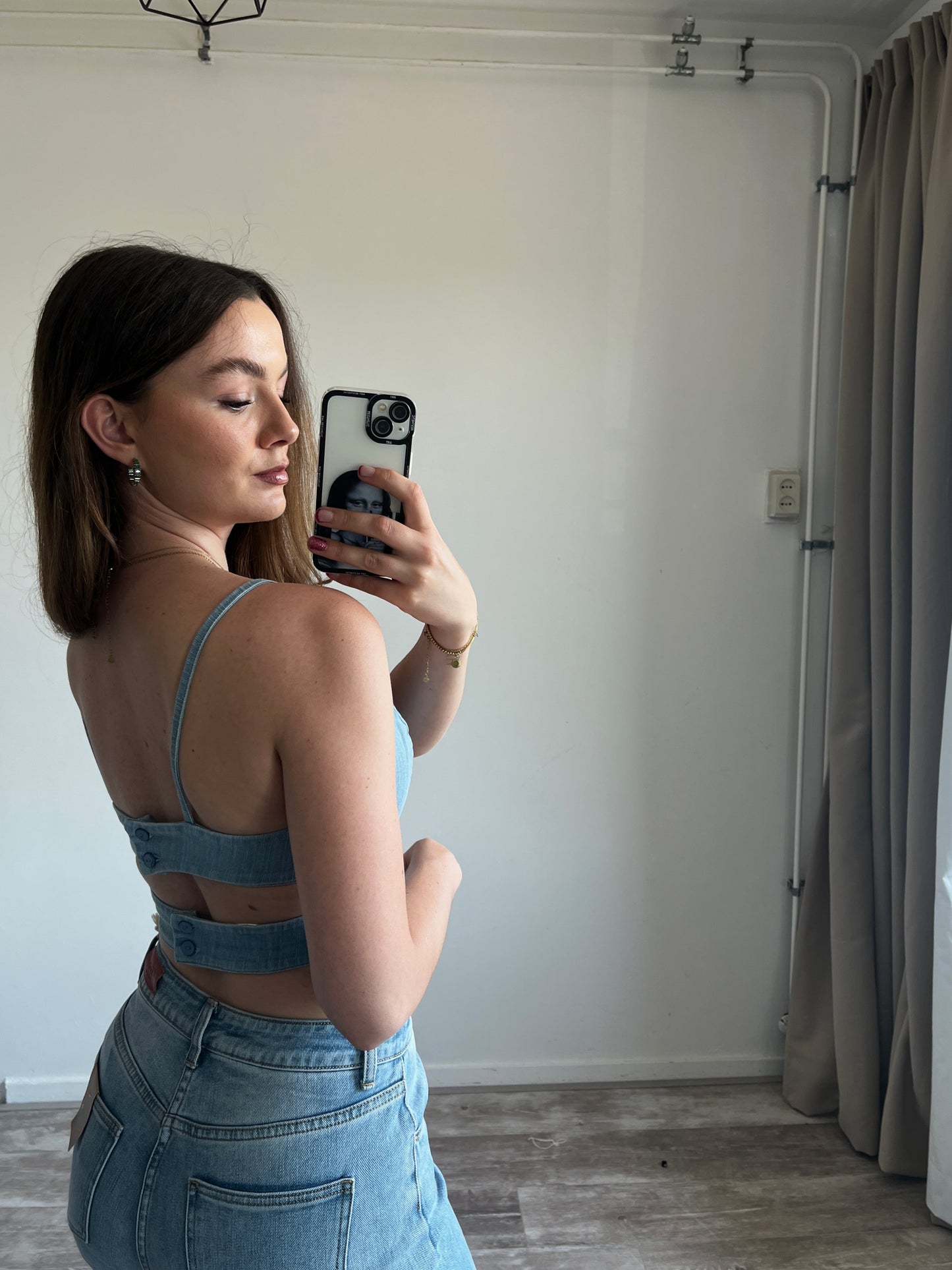 Kelsey denim top